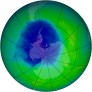 Antarctic Ozone 2009-11-20